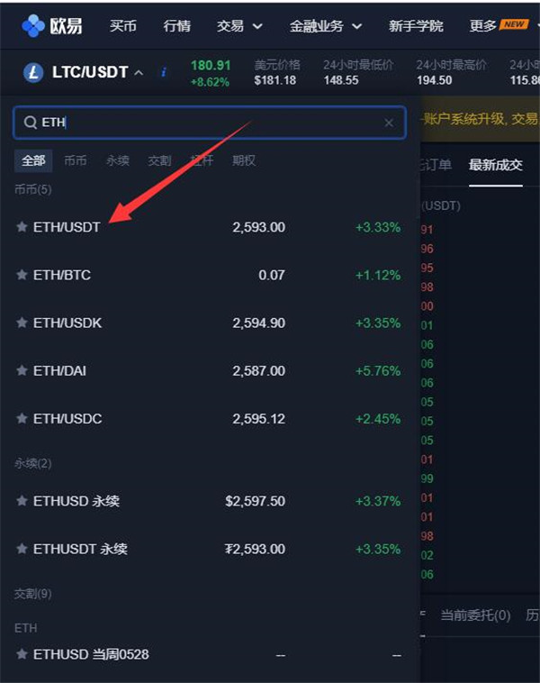 以太坊ETH如何在欧易上交易?-第3张图片-欧易下载 以太坊ETH如何在欧易上交易?-第3张图片-欧易下载