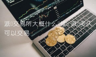 派币 交易平台大概什么时候开