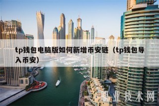 tp钱包电脑版如何新增binance链(tp钱包导入binance)