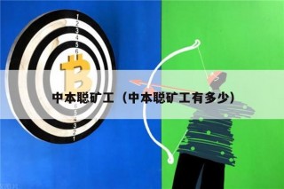 中本聪矿工(中本聪矿工有多少)
