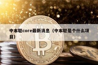 中本聪core最新消息(中本聪是个什么项目)